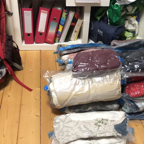 Vakuumbeutel zum Packen