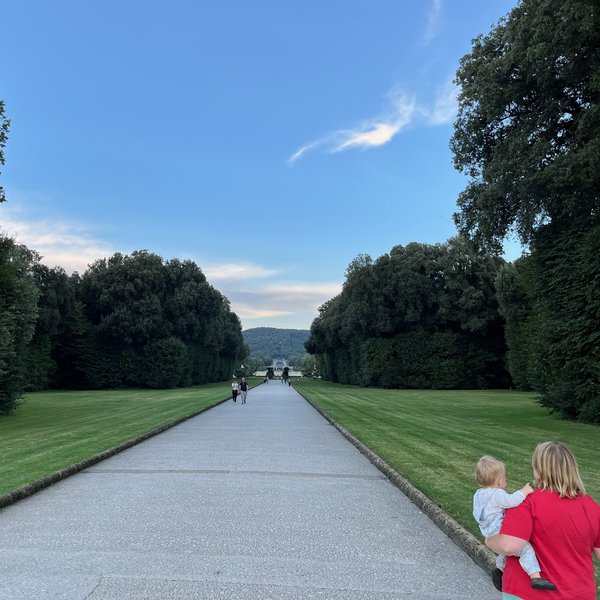 Der Schlossgarten von Caserta